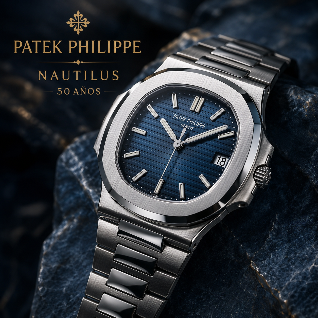 Patek Philippe Nautilus edición 50 aniversario presentado en Watches and Wonders Ginebra 2026