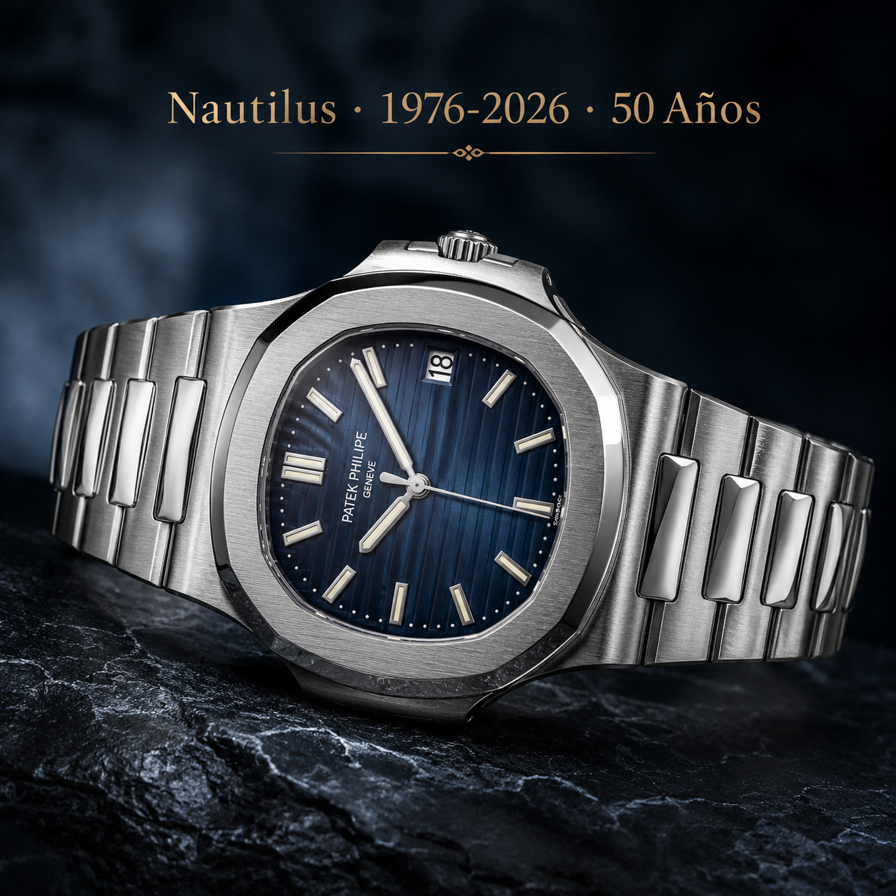 Patek Philippe Nautilus referencia clásica celebrando 50 años de historia de la alta relojería en 2026